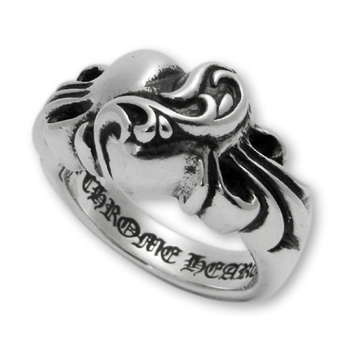 Chrome Hearts Ring Heart 925 Sterling Silver
